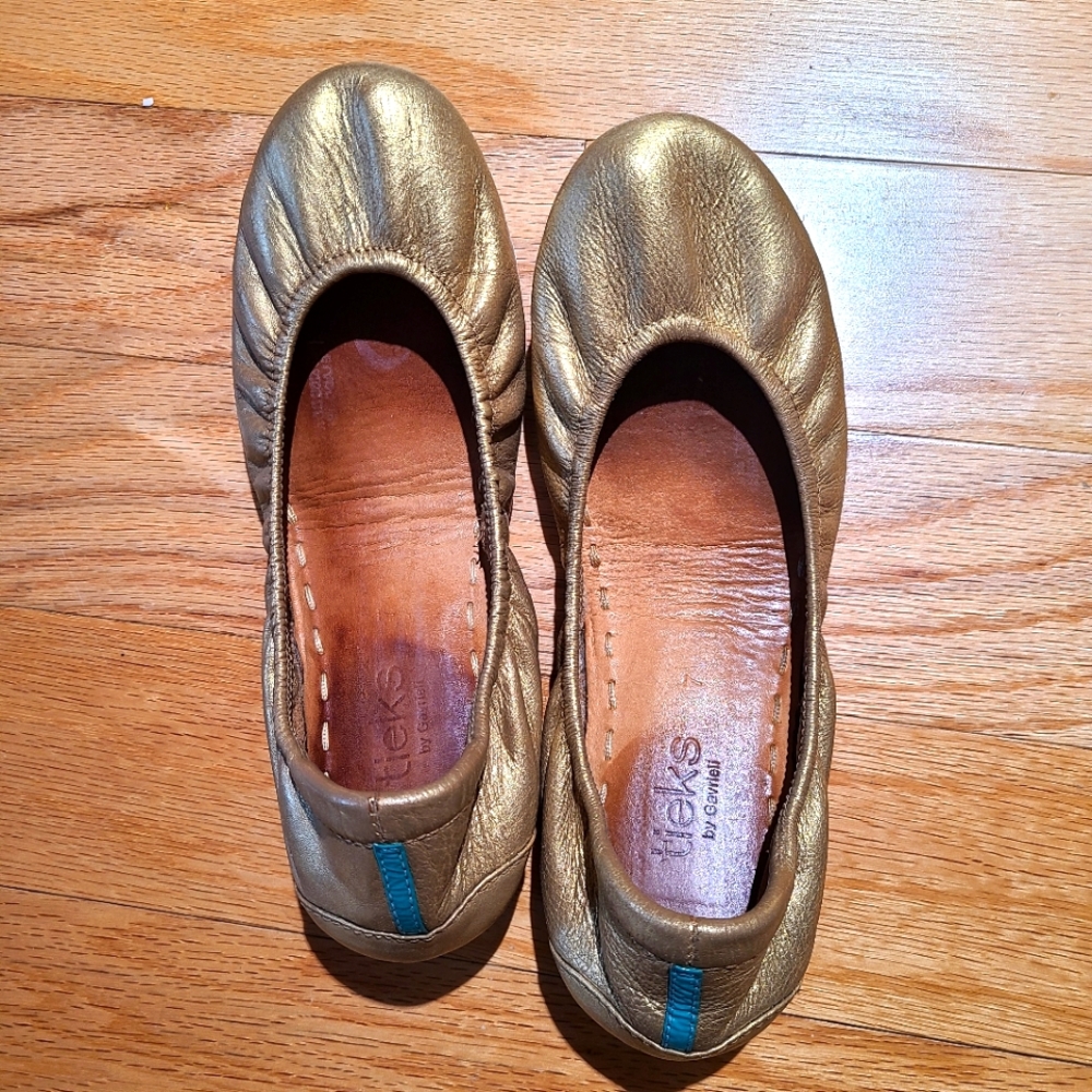 Tieks Gold Metallic